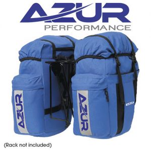 Azur Commuter Rear Pannier Bag Blue Hero