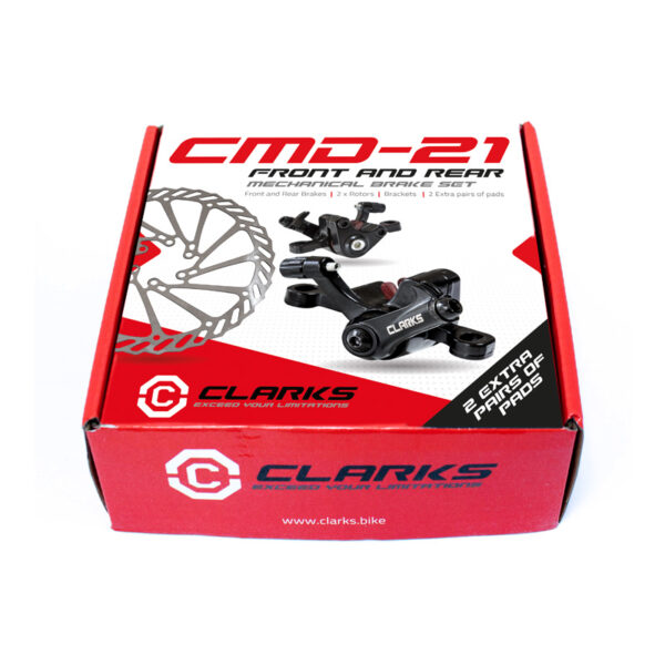 Clarks CMD-21 Front and Rear Mechanical Brake Set