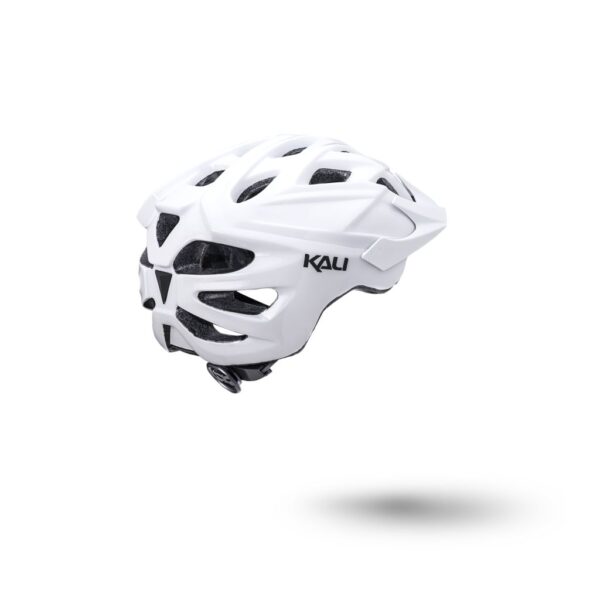 Kali Chakra Solo Helmet Solid White Rear