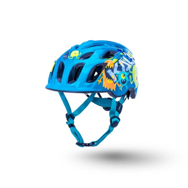 Kali Chakra Child Helmet Monsters Blue Front