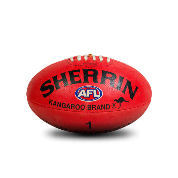 Sherrin KB All Surface Red Football - Size 1 Front