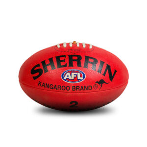 Sherrin KB All Surface Red Football - Size 2 Front