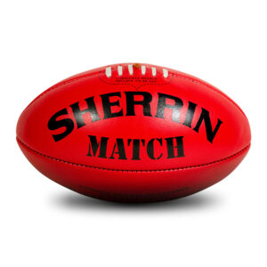 Sherrin Red Match Game Football - Size 5
