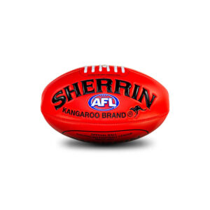 Sherrin Super Soft Touch Red Football - Mini Front