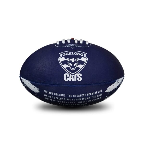 Sherrin AFL Song Football - Geelong Logo