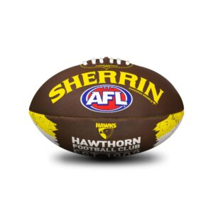 Sherrin AFL Song Football - Hawthorn Hero