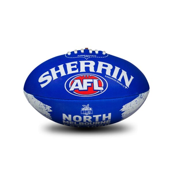 Sherrin AFL Song Football - North Melbourne Hero