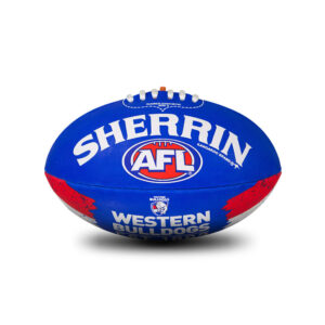 Sherrin AFL Song Football - Western Bulldogs Hero