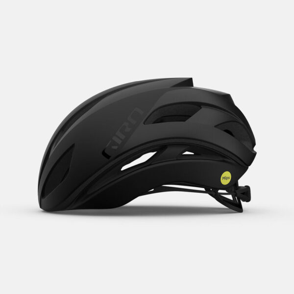Giro Eclipse Spherical Aero Helmet | Matte Black/Gloss Black Left