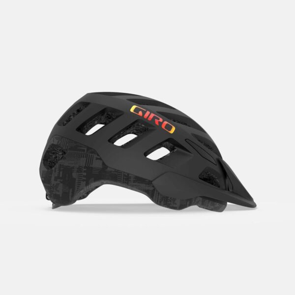 Giro Radix Mips MTB Helmet | Matte Black Hypnotic Right