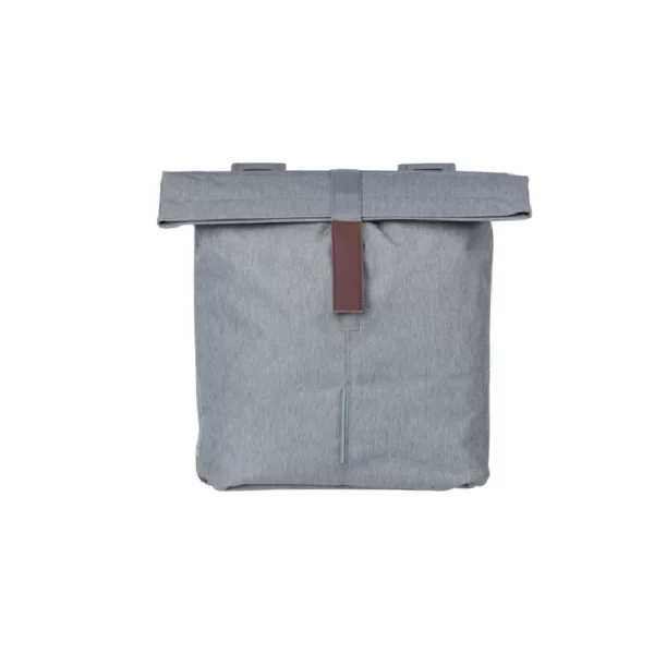 Basil City - Double Bicycle Bag - 28-32L | Grey Melee