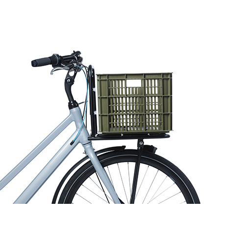 Basil Bicycle Crate L | 40L Green