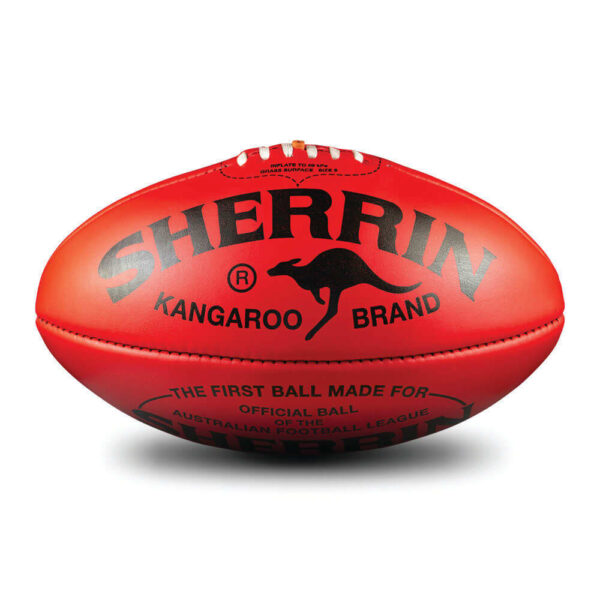 Sherrin KB Game Ball | Red Size 5
