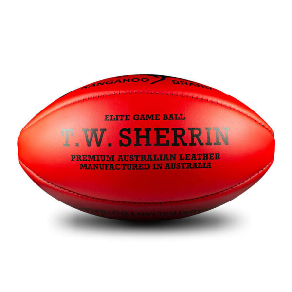 Sherrin KB Game Ball | Red Size 5