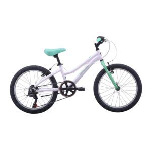 Malvern Star Livewire 20 Kids Bike | White/Green
