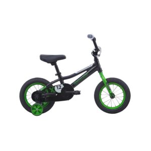 Malvern Star MX12 Kids Bike | Black/Green 2022
