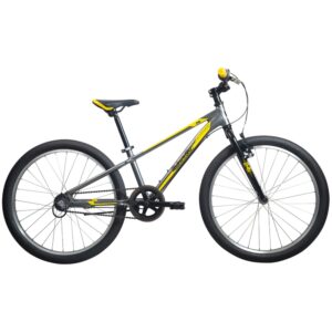 Malvern Star Attitude 24i Kids Bike | Gray/Yellow