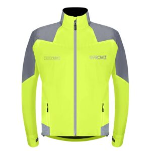 Proviz Nightrider Cycling Reflective & Waterproof Jacket | Yellow
